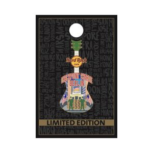 Checkpoint Charlie Country Colors City Art Pin