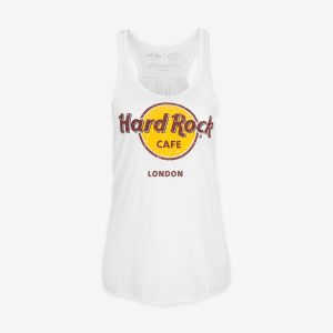 Women's Classic Logo White Tank