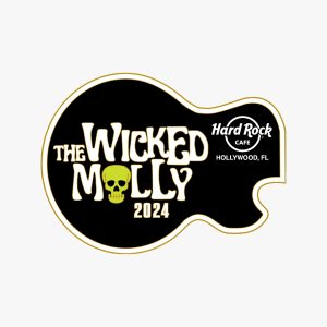 Wicked Molly Band Pin Hollywood Hotel
