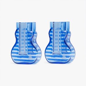 Guitar Hotel Shot Glass Set in Blue