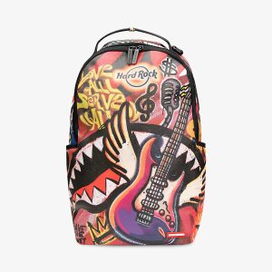 Hard Rock  X Sprayground Graffiti Backpack