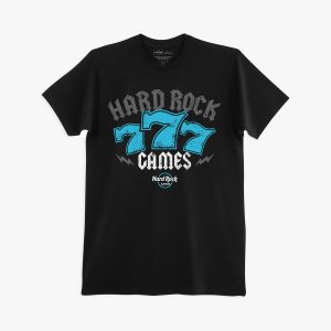 Hard Rock Games Lucky Seven Tee in Black